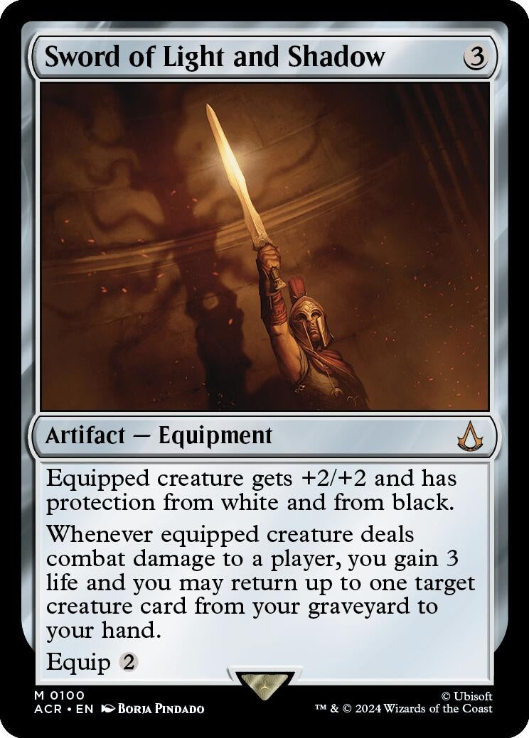 Sword of Light and Shadow (100) [ACR] - MTG Single