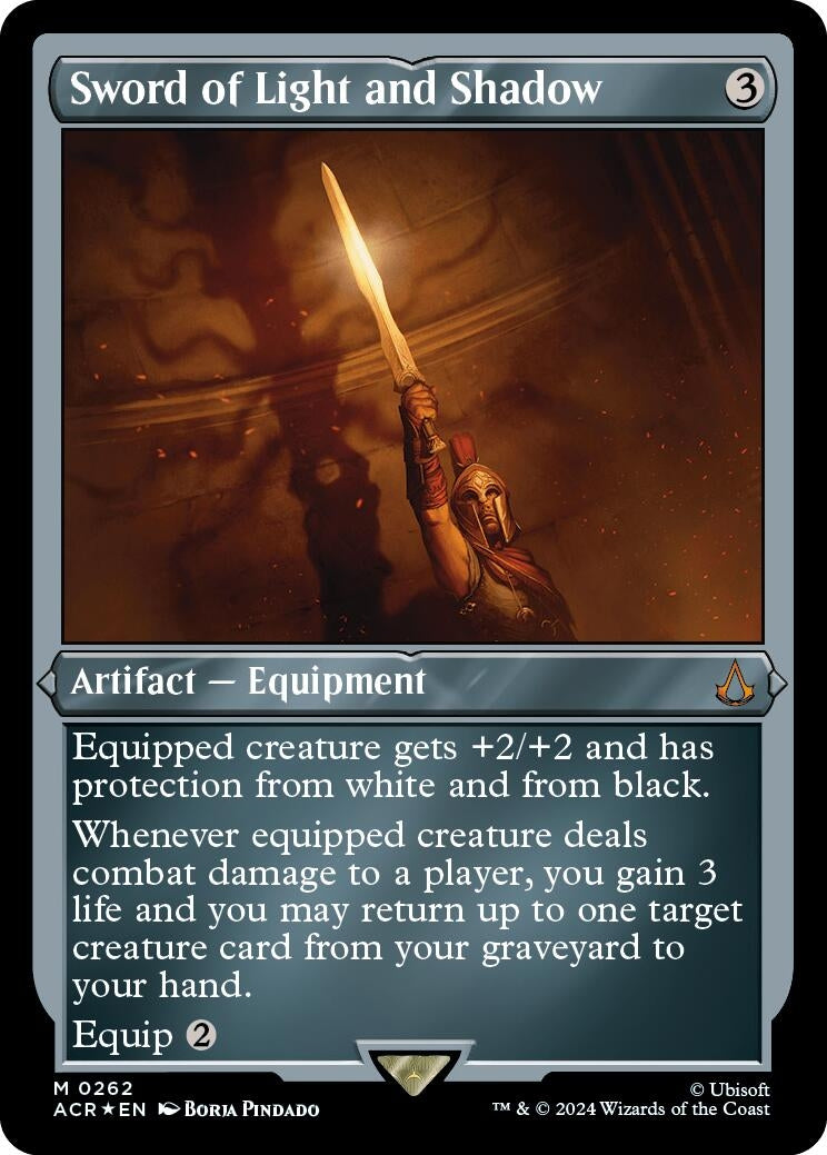 Sword of Light and Shadow (Foil Etched) (262) [ACR] - MTG Single