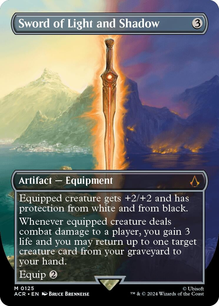 Sword of Light and Shadow (Borderless) (125) [ACR] - MTG Single