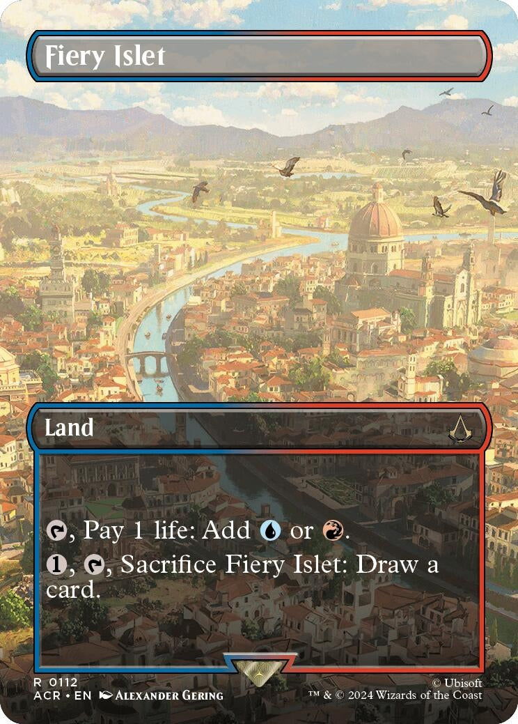 Fiery Islet (Borderless) (112) [ACR] - MTG Single