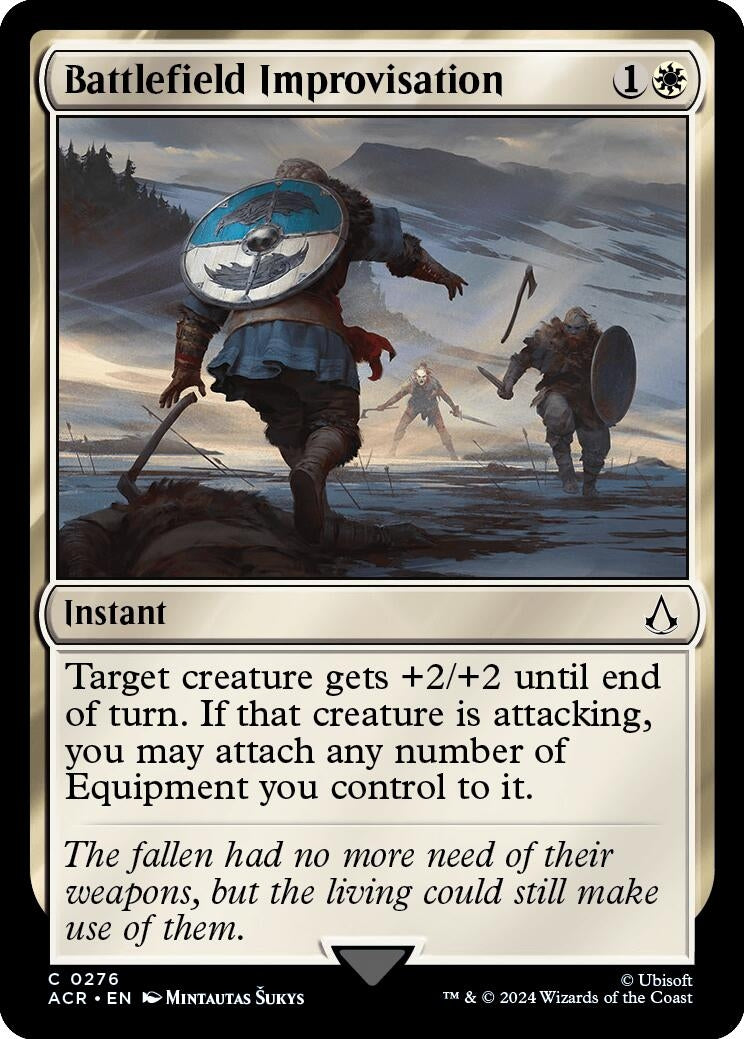 Battlefield Improvisation (276) [ACR] - MTG Single