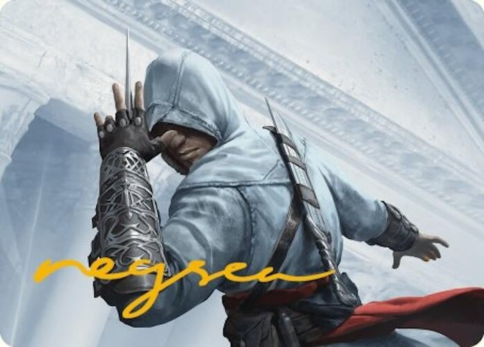 Altair Ibn-La’Ahad Art Card (Gold-Stamped Signature) (15) [ASACR] - MTG Single