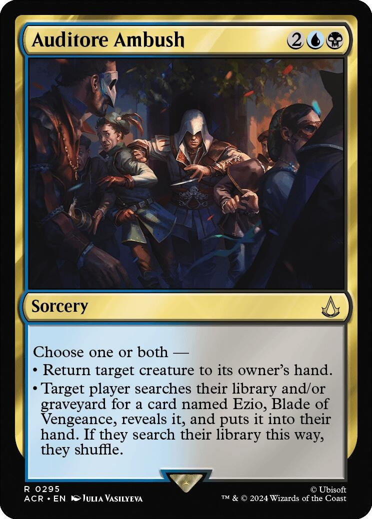 Auditore Ambush (295) [ACR] - MTG Single
