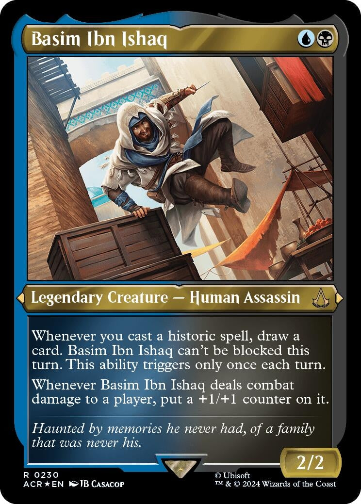 Basim Ibn Ishaq (Foil Etched) (230) [ACR] - MTG Single
