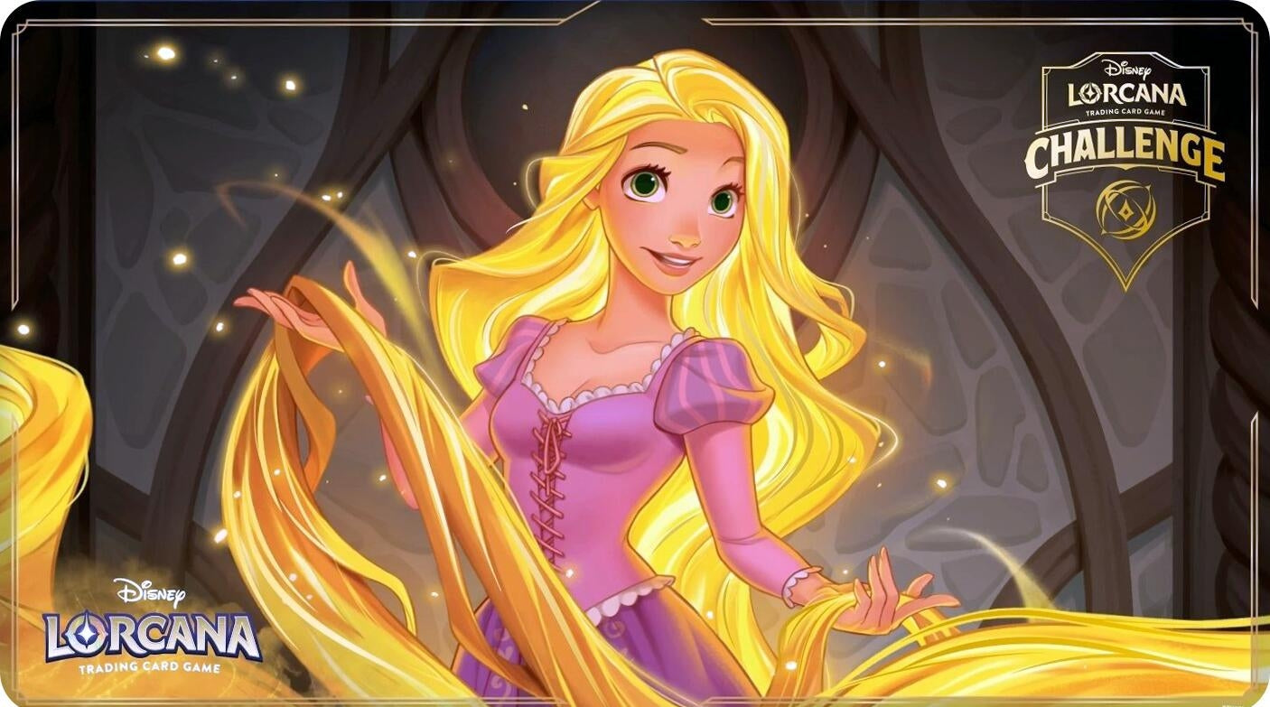 Disney Lorcana: Rapunzel - Gifted with Healing Foil Playmat (Disney Lorcana Challenge) [RP] - Playmats Sealed