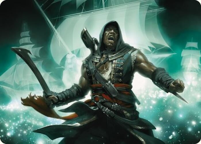 Adewale Breaker of Chains Art Card (14) [ASACR] - MTG Single