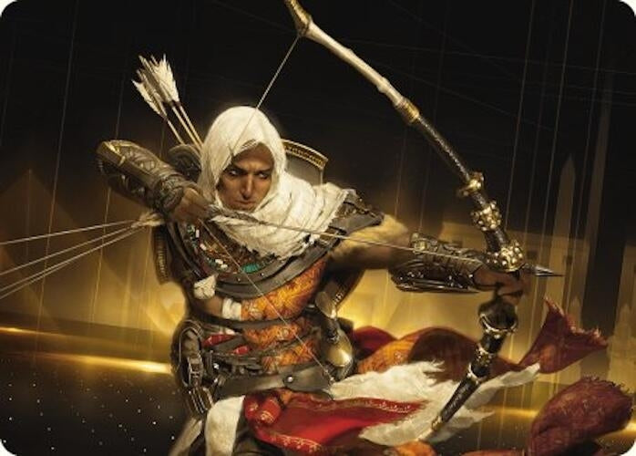 Bayek of Siwa Art Card (16) [ASACR] - MTG Single