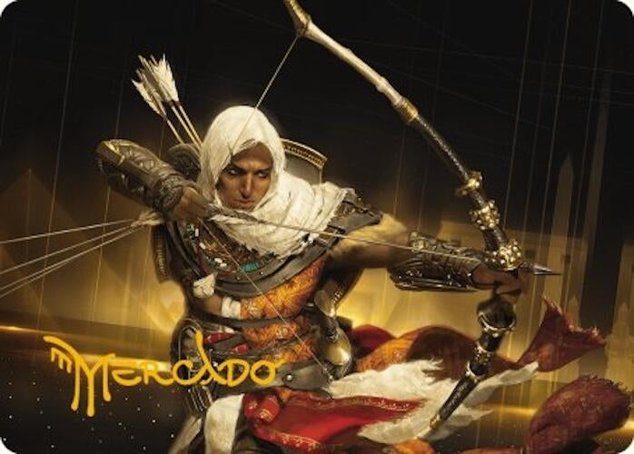 Bayek of Siwa Art Card (Gold-Stamped Signature) (16) [ASACR] - MTG Single