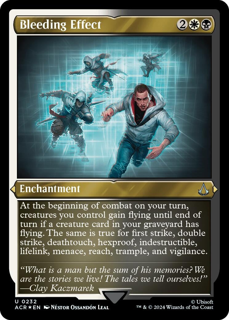 Bleeding Effect (Foil Etched) (232) [ACR] - MTG Single