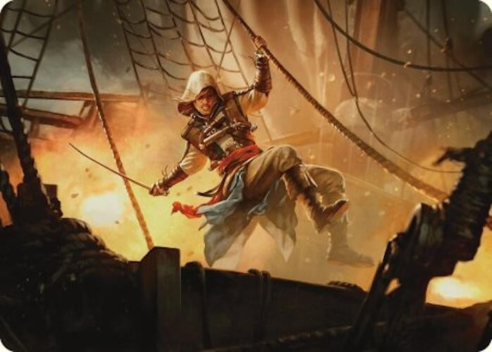 Edward Kenway Art Card (5) [ASACR] - MTG Single