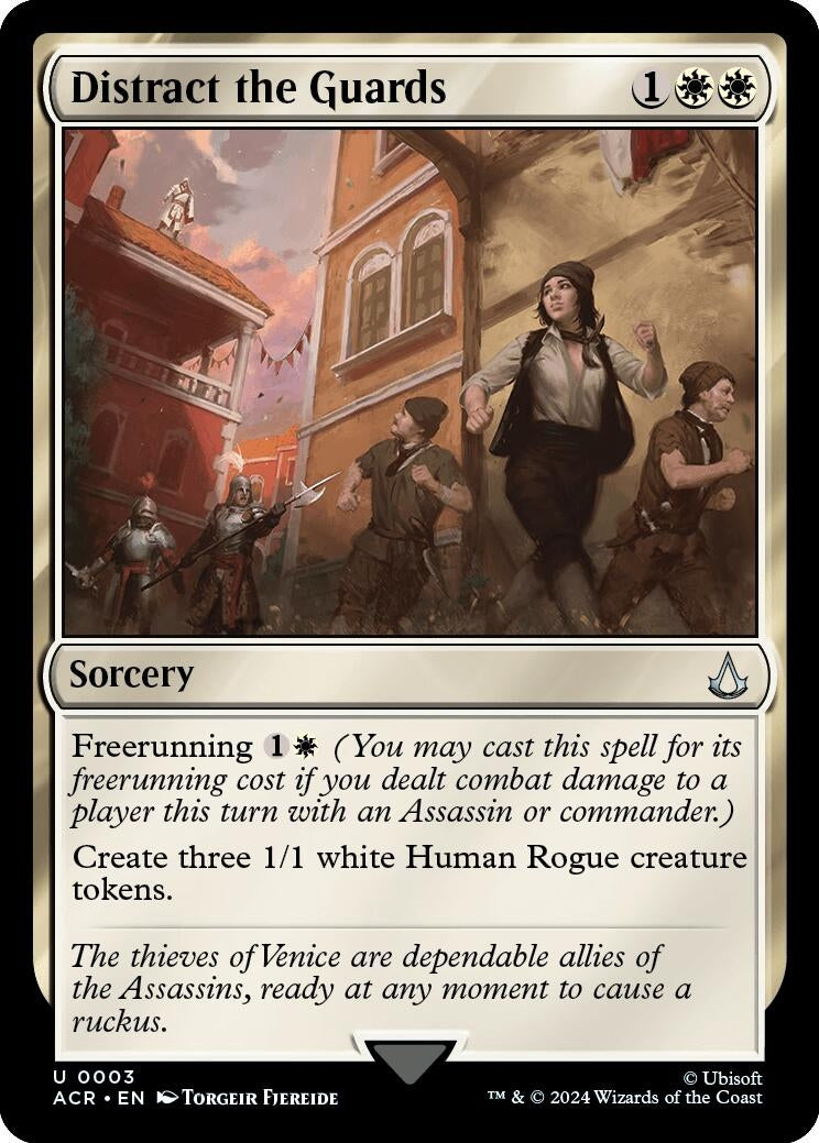 Distract the Guards (3) [ACR] - MTG Single