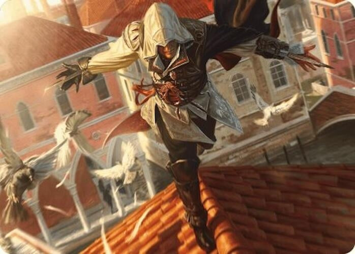 Ezio Blade of Vengeance Art Card (19) [ASACR] - MTG Single
