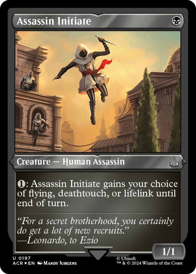 Assassin Initiate (Foil Etched) (197) [ACR] - MTG Single