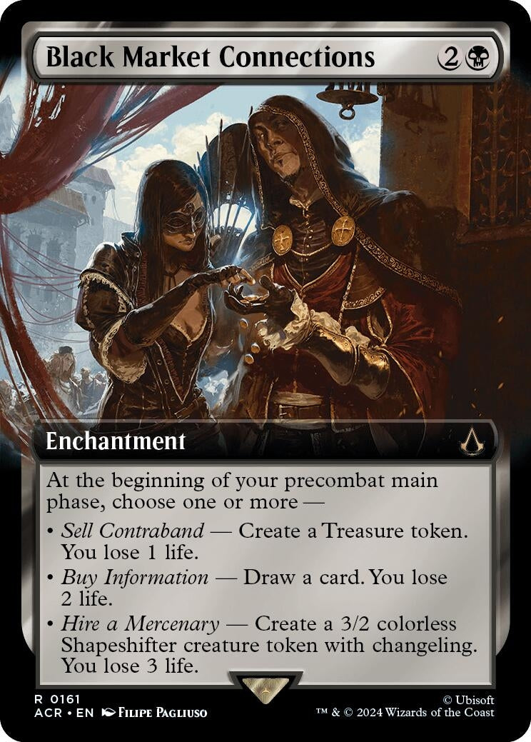 Black Market Connections (Extended Art) (161) [ACR] - MTG Single