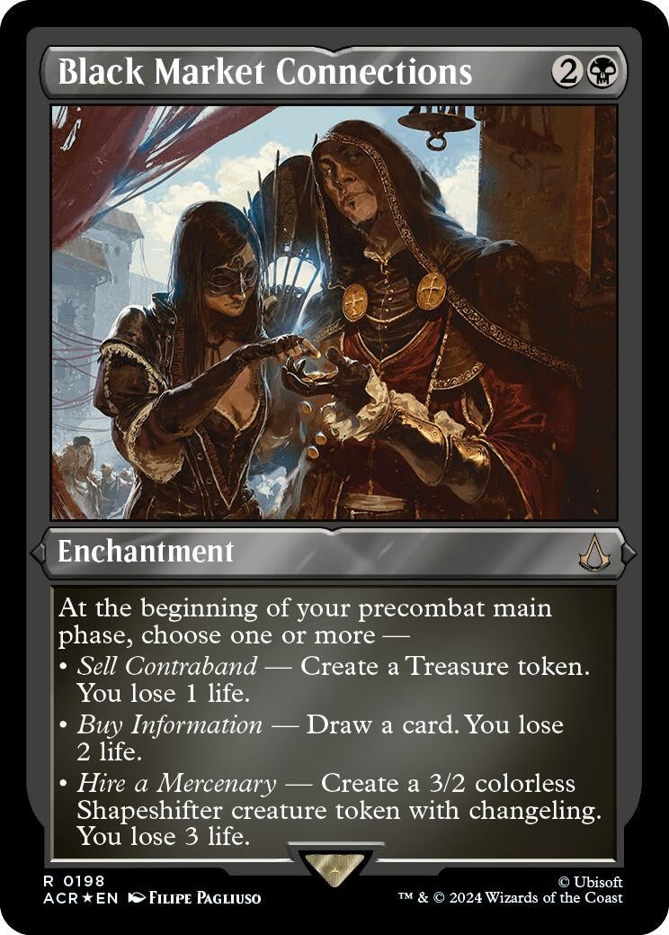 Black Market Connections (Foil Etched) (198) [ACR] - MTG Single