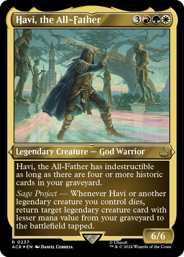 Havi the All-Father (Foil Etched) (237) [ACR] - MTG Single