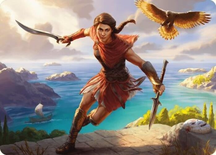 Kassandra Eagle Bearer Art Card (6) [ASACR] - MTG Single
