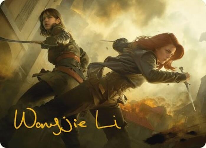 Mary Read and Anne Bonny Art Card (Gold-Stamped Signature) (7) [ASACR] - MTG Single