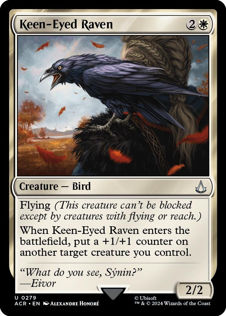 Keen-Eyed Raven (279) [ACR] - MTG Single