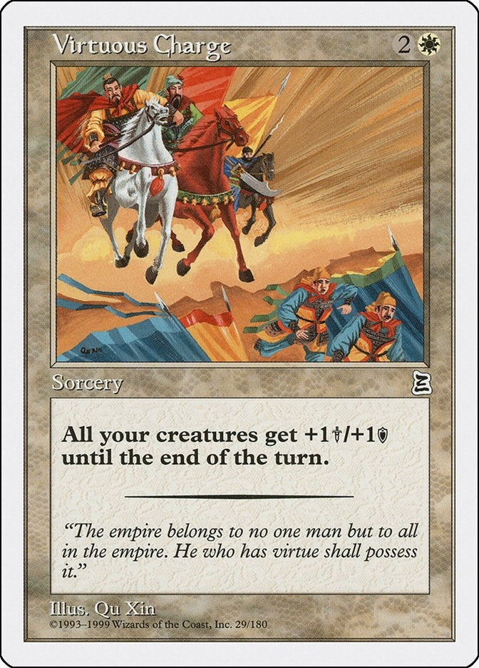 Virtuous Charge (29) [PTK] - MTG Single