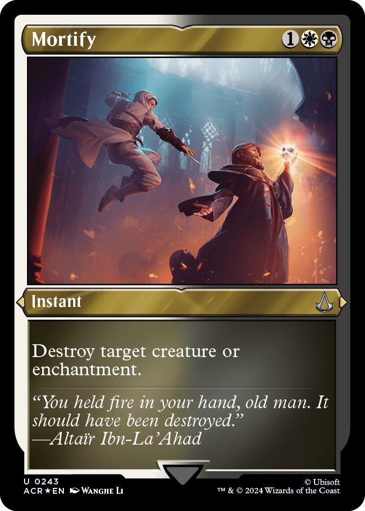 Mortify (Foil Etched) (243) [ACR] - MTG Single