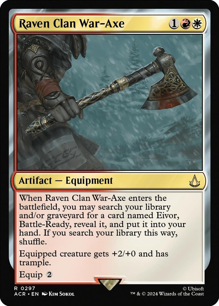 Raven Clan War-Axe (297) [ACR] - MTG Single