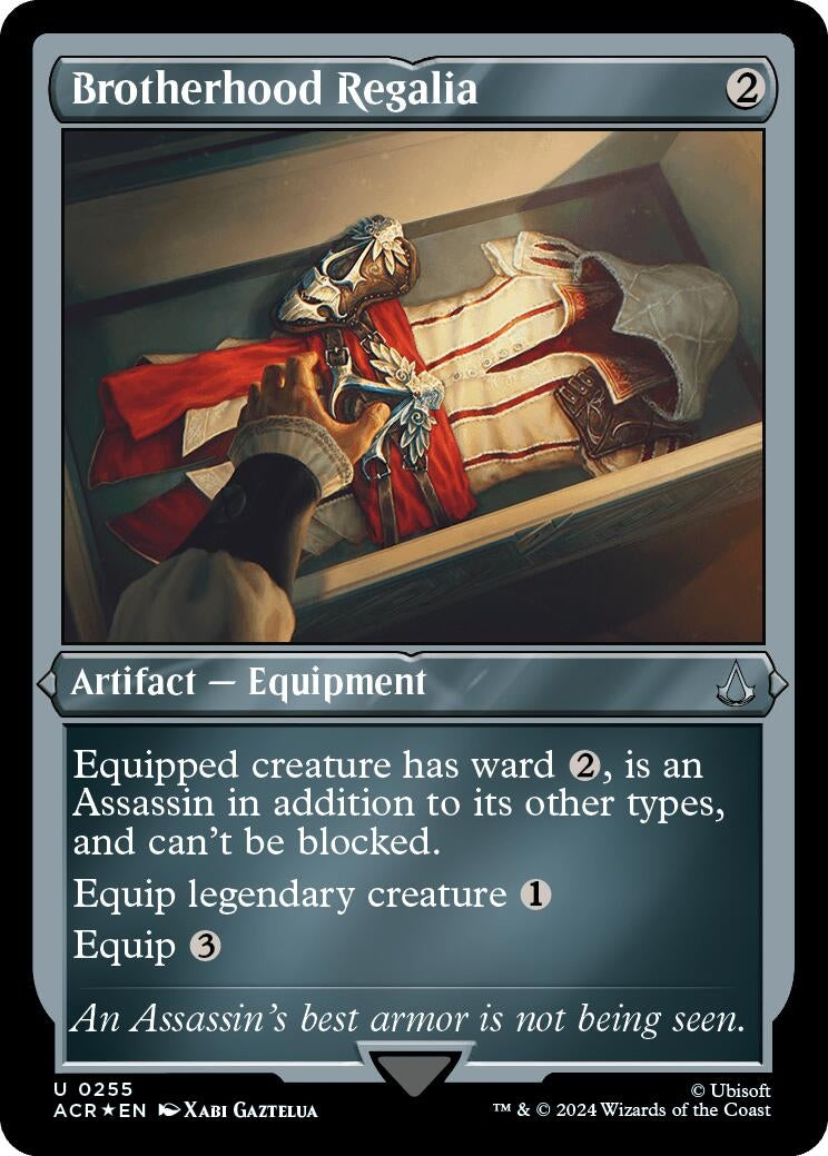Brotherhood Regalia (Foil Etched) (255) [ACR] - MTG Single