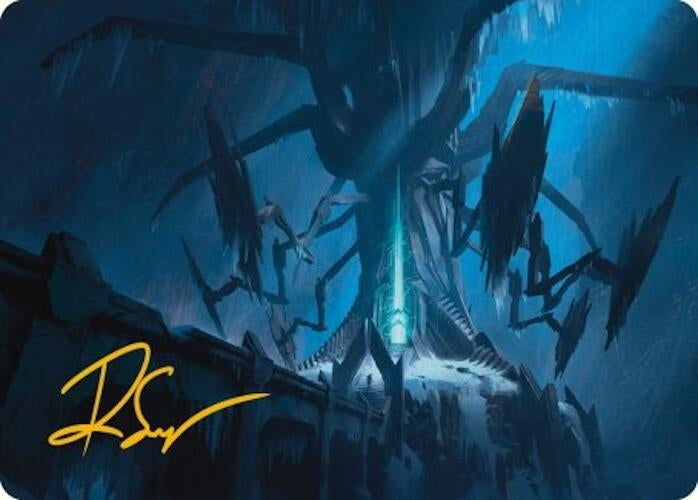 Yggdrasil Rebirth Engine Art Card (Gold-Stamped Signature) (10) [ASACR] - MTG Single