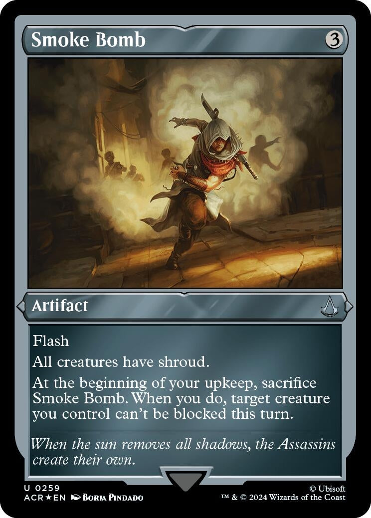 Smoke Bomb (Foil Etched) (259) [ACR] - MTG Single
