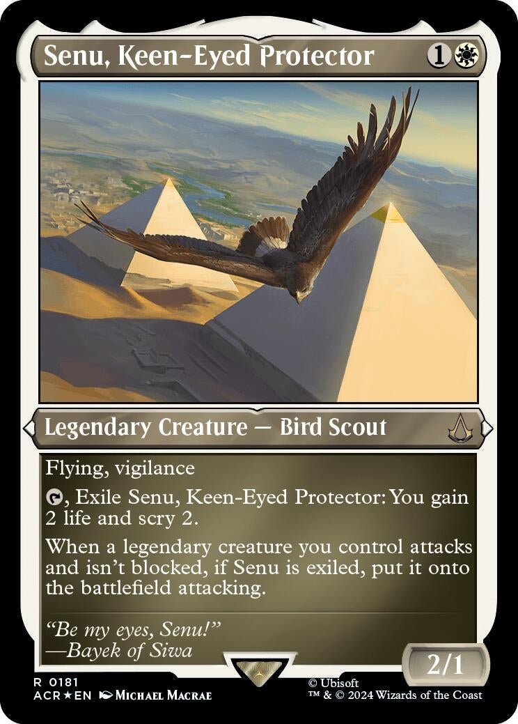 Senu Keen-Eyed Protector (Foil Etched) (181) [ACR] - MTG Single