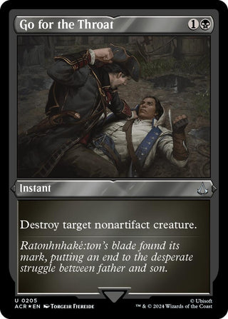 Go for the Throat (Foil Etched) (205) [ACR] - MTG Single