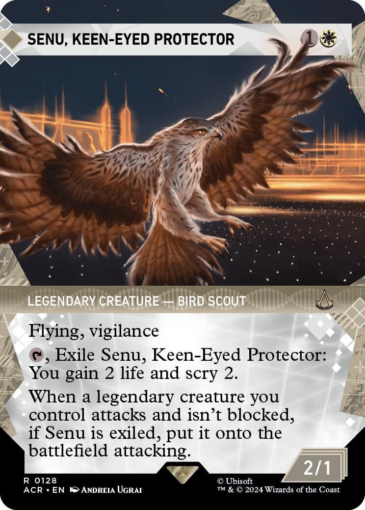 Senu Keen-Eyed Protector (Showcase) (128) [ACR] - MTG Single