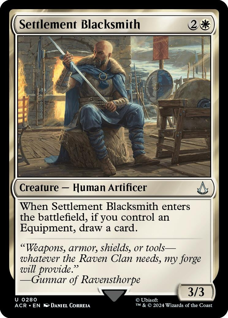 Settlement Blacksmith (280) [ACR] - MTG Single