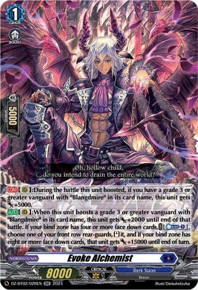 Evoke Alchemist (2026) [DZBT02] - Cardfight Vanguard Single
