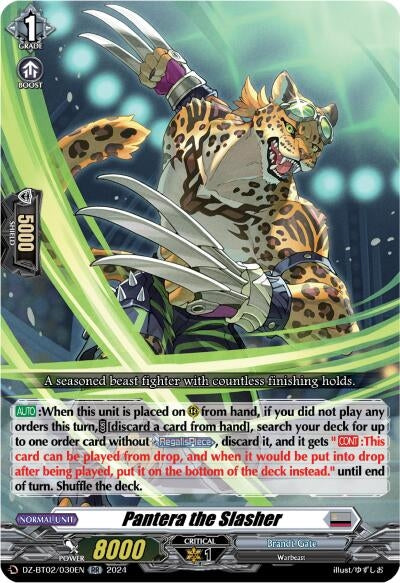Pantera the Slasher (2030) [DZBT02] - Cardfight Vanguard Single