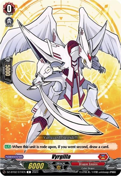 Vyrgilla (2074) [DZBT02] - Cardfight Vanguard Single