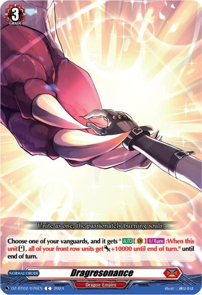 Dragresonance (2076) [DZBT02] - Cardfight Vanguard Single