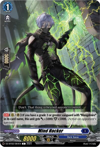 Mind Hacker (2084) [DZBT02] - Cardfight Vanguard Single