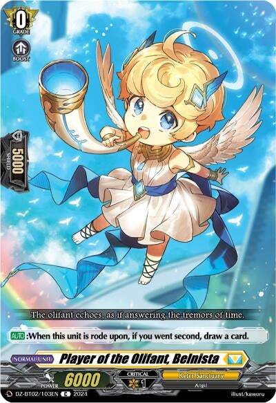 Player of the Olifant Belnista (2103) [DZBT02] - Cardfight Vanguard Single