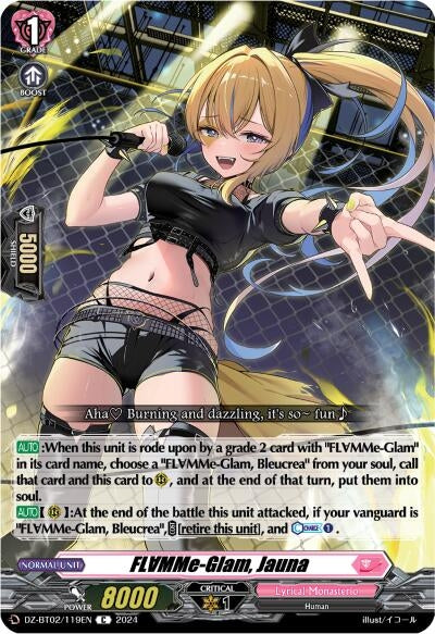 FLMMe-Glam Jauna (2119) [DZBT02] - Cardfight Vanguard Single