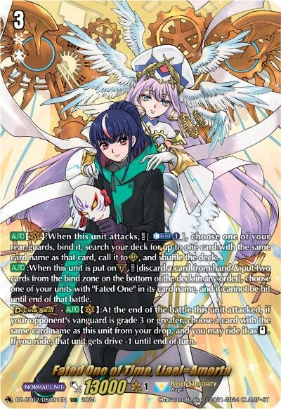 Fated One of Time Liael=Amorta (DSR) (201) [DZBT02] - Cardfight Vanguard Single