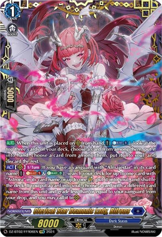 Clerical Star Demonic Lady Bifrons (FFR) (206) [DZBT02] - Cardfight Vanguard Single