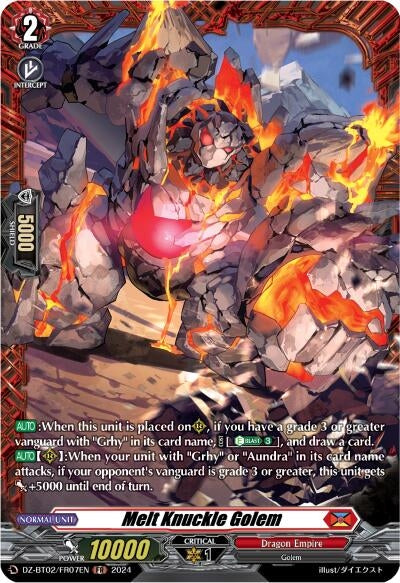 Melt Knuckle Golem (FR) (207) [DZBT02] - Cardfight Vanguard Single