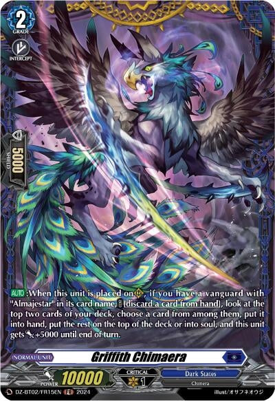 Griffith Chimaera (FR) (215) [DZBT02] - Cardfight Vanguard Single