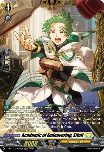 Academic of Endeavoring Effoll (FR) (228) [DZBT02] - Cardfight Vanguard Single
