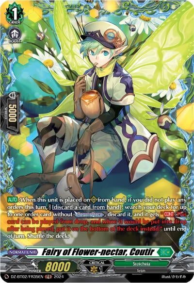 Fairy of Flower-nectar Coutir (FR) (235) [DZBT02] - Cardfight Vanguard Single