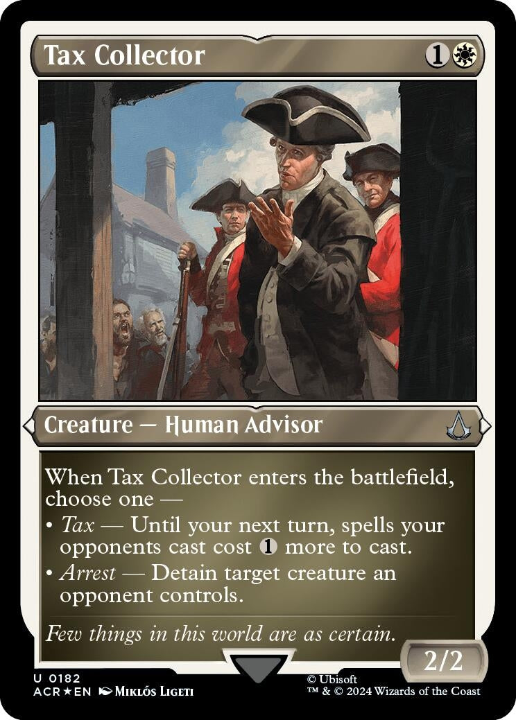 Tax Collector (Foil Etched) (182) [ACR] - MTG Single