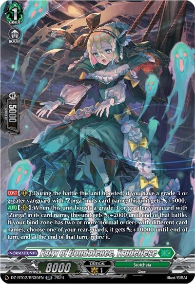 Fairy of Condolence Trudeliese (SR) (235) [DZBT02] - Cardfight Vanguard Single