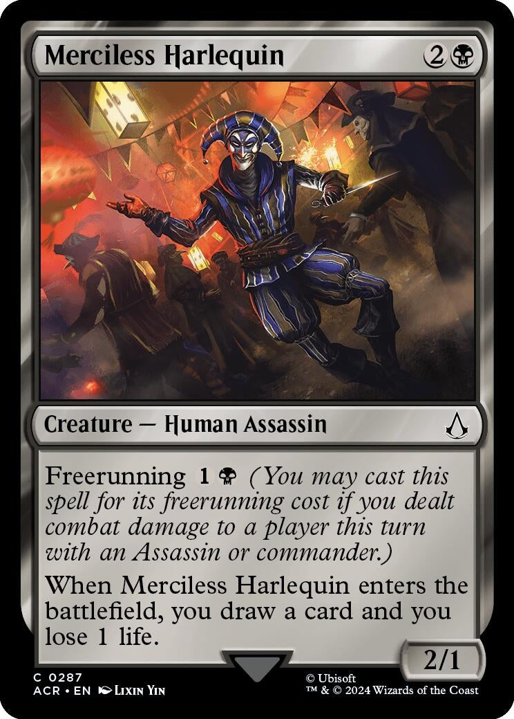 Merciless Harlequin (287) [ACR] - MTG Single