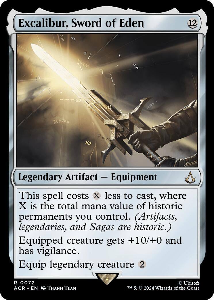 Excalibur Sword of Eden (72) [ACR] - MTG Single